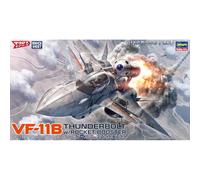 Hasegawa 665891-1/72 Vf-11B Thunderbolt W/Rocket Booster Macross Plus - 1:72 Scale
