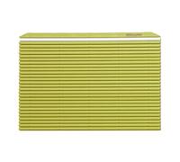 Hasegawa 10 x 6.5 Inch Plastic Green Makisu/Sushi Rolling Mat
