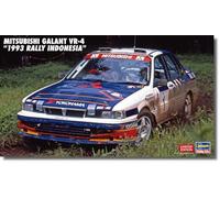 ハセガワ Hasegawa 120116 620697 1/24 Mitsubishi Galant VR-4, 1993 Rally Indonesia, Multi-Coloured