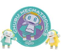 ハセガワ Hasegawa 120116 664790 Tiny MechatrWeGo No 04 Patch Set, Aqua Green & Lemon, Multi-Colour