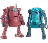 Hasegawa 120116 664811 1/35 MechatroWeGo Votoms Collab Series 2, Bruthsdog & DIDILIUMCAPSULE, Multi-Coloured