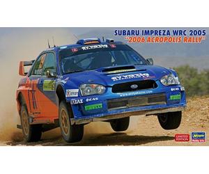 Hasegawa 20774 1:24th scale Subaru Impreza WRC 2005 2006 Acropolis Rally