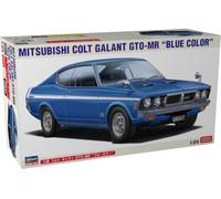 Hasegawa 20837 1/24 Mitsubishi Colt Galan GTO-MR "Blue Color" Plastic Model