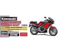 Hasegawa 21740 - 1/12 Kawasaki KR250, Black/Red - New