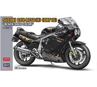 Hasegawa 21749 1/12 Suzuki GSX-R750, Black/Gold Model Kit, Multi-Colour