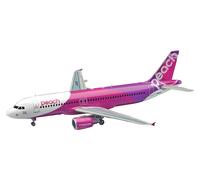 Hasegawa 41 Airbus A320 Peach Aviation Plastic Model Kit 1/200 Scale