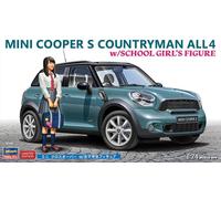Hasegawa 52359 1:24th scale Mini Cooper S Countryman All4 w/School Girl's Figure