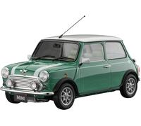 Hasegawa 620789-1/24 Mini Cooper 1997, Almond Green - 1:24 Scale