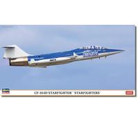 1:48 HASEGAWA Lockheed Martin Cf-104D Starfighter Military Airplane Kit HA07544