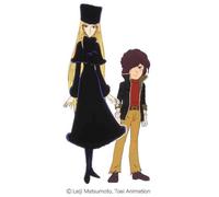 Hasegawa Creator Works Series Galaxy Express 999 Maetel Hoshino Tetsuro 1/20