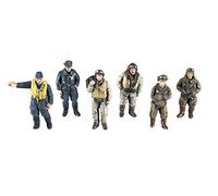 HASEGAWA WWII Pilot Figure Set 1:48 PLASTIC MODEL KIT