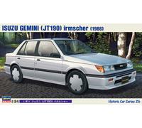 Hasegawa HC-26 1/24 Scale Model Historic Car Kit Isuzu Gemini JT190 Irmscher '88