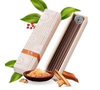 Hasegawa Hyakurakuko Premium Japanese Sandalwood Incense - Long Type, 40 Sticks with Aluminum Holder, 20-30 Min Burn Time, Made in Japan 線香 百楽香 (Frankincense)