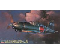 HASEGAWA Mitsubishi J2M3 Raiden [Jack ] TYPE 21 1:48 PLASTIC MODEL KIT HAJT45