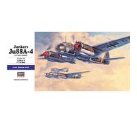 Hasegawa Junkers Ju88A-4 Luftwaffe Bomber 1:72 Model Kit