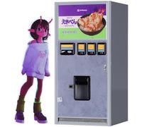Hasegawa SP691 1/12 Figure Accessory Series Retro Vending Machine (Ekiben) Galaxy Express Milky Subway Plastic Model