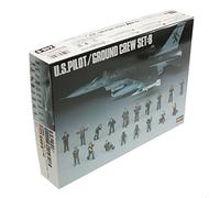 1:48 Hasegawa U.S. Pilot Ground Crew B Ha36005 Kit HASX48-5 Model