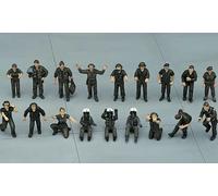1:48 Hasegawa U.S. Pilot Ground Crew B Ha36005 Kit HASX48-5 Model