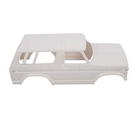 HaseM RC Car Shell 1/10 Decorative Rod Steering Servo RC Body Protective Cover RC Car Body Cover Hard Plastic RC Car Shell Kit for 1/10 TRX4, Appearance, Easy Installation