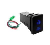 HASGTFM 12V Blue Fog Light Bar Push Switch Fit For Toyota 2015 For Hilux GUN Prado 150 200 RAV4 HiAce Landcruiser ON OFF Button(TRAY LIGHTS)