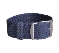 HASGTFM 14mm 16mm 18mm 20mm 22mm Solid color Perlon Woven Nylon watchbands bracelet fabric Woven Watch Strap Band Buckle belt black blue(W08 Grey,14mm)