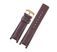 HASGTFM 16 * 10mm 20 * 12mm 22 * 14mm Watch Band Fit For Guc YA1332 YA1333 1335 Series Fit For Gu-cci Men And Women Notched Watch Band(Antique Black,22-14mm)