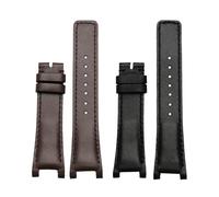 HASGTFM 16 * 10mm 20 * 12mm 22 * 14mm Watch Band Fit For Guc YA1332 YA1333 1335 Series Fit For Gu-cci Men And Women Notched Watch Band(Brown 2,20-12mm)
