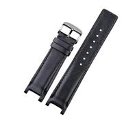 HASGTFM 16 * 10mm 20 * 12mm 22 * 14mm Watch Band Fit For Guc YA1332 YA1333 1335 Series Fit For Gu-cci Men And Women Notched Watch Band(Black Yellow,20-12mm)