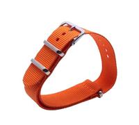 HASGTFM 16mm 18mm 20mm 22mm 24mm Woven Fiber Watchband Nylon Watch Bracelet Strap Wristwatch Band Buckle(3,18mm)