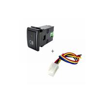 HASGTFM 1PC AUTO Headlight DRL Fan Front Fog Lights Rear Switch Button Fit For Suzuki For Jimny 07-15(Rear fog lights)