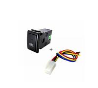 HASGTFM 1PC AUTO Headlight DRL Fan Front Fog Lights Rear Switch Button Fit For Suzuki For Jimny 07-15(DRL)