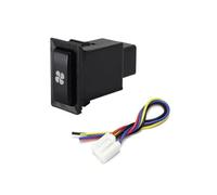 HASGTFM 1PC DRL LED Power Supply Fan Electronic Dog After Fog Light Steering Sheel Switch Button Fit For Toyota Corolla Land Cruiser 70(Fan)