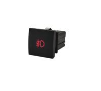 HASGTFM 1Pc LED DRL Light Packing Radar Power On Off Front Camera Mirror Switch Button Fit For VW Golf 6 Jetta 5 MK5 Scirocco Accessories(Front fog light)