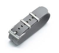HASGTFM 20mm 22mm Watch Strap Fit For Nato Elastic Nylon(Grey,22mm)