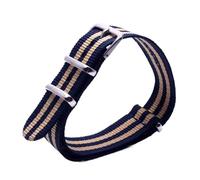 HASGTFM 20mm Strap Army Sports Watchband Breathable Fabric Nylon Watch Belt 20mm Watch Accessories(13)
