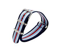 HASGTFM 20mm Strap Army Sports Watchband Breathable Fabric Nylon Watch Belt 20mm Watch Accessories(19)