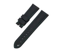 HASGTFM 22mm 24mm 26mm Nylon Texture Carbon Fiber Watchband Fit For Panerai Fit For Luminor PAM1312 441 Black Watch Strap Bracelet(Beige,22mm)