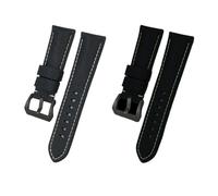 HASGTFM 22mm 24mm 26mm Nylon Texture Carbon Fiber Watchband Fit For Panerai Fit For Luminor PAM1312 441 Black Watch Strap Bracelet(Rose Green,26mm)