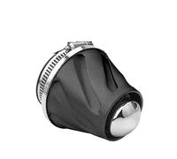 HASGTFM 35mm 42mm 48mm Motorcycle Air Filter Carburetor Cleaner Intake Filters Pipe Modified Scooter ATV Bike Motorbike(1pc Black)