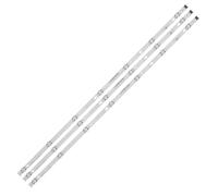 HASGTFM 3pcs Led Strip 7 Lamp Fit For LG Innotek 17Y 43inch_ A-Type 43LJ61_FHD_L 43UJ630V 43UJ634V-ZD 43LJ594V-ZA NC430DGG-AAFX3 HC430DUN