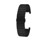 HASGTFM 4 Color Notched Stainless Steel Strap Fit For GC YA1332 1333 1335 20 * 12mm 22 * 14mm 16 * 10mm Watchband Men Women A Modified Wristband(Nero,22.14mm)