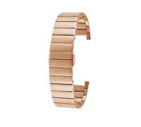 HASGTFM 4 Color Notched Stainless Steel Strap Fit For GC YA1332 1333 1335 20 * 12mm 22 * 14mm 16 * 10mm Watchband Men Women A Modified Wristband(Rose Gold,22.14mm)