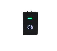 HASGTFM Auto LED Light Rear Fog Switch Front Lamp Button Fit For Honda HRV CRV VEZEL 2017-2021(Rear fog light)