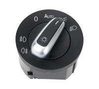 HASGTFM Car Headlight Switch Fog Light Control 5ND941431B Auto Accessories Fit For VW Passat B6 B7 Golf Jetta MK6 MK5 Tiguan SEAT For Volkswagen