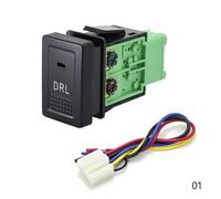 HASGTFM Car LED Fog Light DRL Power Switch Button Fit For Suzuki SX4 Swift Grand Vitara 2006 2007 2008 2009 2010 2011 2012 Auto Accessories(DRL)