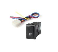HASGTFM Daytime Running Light Battery Power Supply Car LED Auto Front Fog Lamp Push Button Switch With Wire Fit For Suzuki Jimny