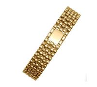 HASGTFM Fit For ArmaniStainless Steel Watch Strap 12 14 16mm Women Wristwatch Charm Watch Metal Strap Rose Gold Fashion Watchband(Gole,14mm)