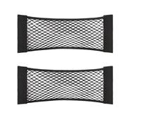 HASGTFM Fit For Nissan fit for Qashqai J10 J11 X-trail T32 T31 Tiida Versa Juke Almera Note Car Boot Trunk Seat Back Elastic Storage Net Accessories(55 x 25cm-2pcs)