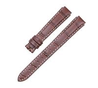 HASGTFM Fit For Rado Fit For Centrix Leather R30939125 R30554105 Watch Band Strap Classic And Practical(Brown (Ms.),20mm bulge16mm)