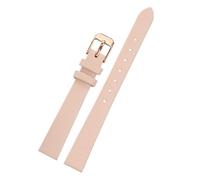 HASGTFM Fit For Swarovski Rhinestone Leather Watch Strap 5158517/5158972 Quick Release Women's Watch band 12 14mm 16mm 18mm Bracelet(Pink-rose gold,12mm)